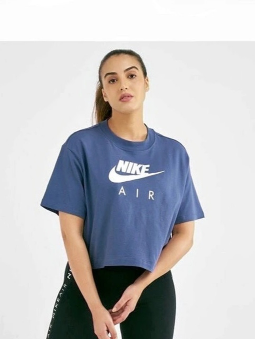 Nike Air Crop Top in Blue